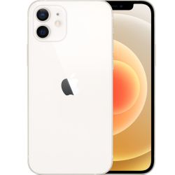 Refurbished Apple iPhone 12 256GB White, Unlocked C