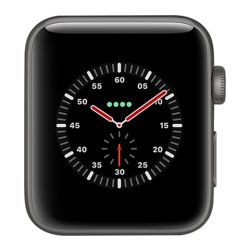 Refurbished Apple Watch EDITION Series 3 (Cellular) FACE ONLY, Grey Ceramic, 42mm, B
