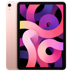 Refurbished Apple iPad Air 4th Gen (A2072) 10.9" 64GB - Rose Gold, Unlocked A