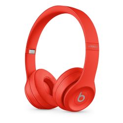 Refurbished Beats Solo 3 On-Ear Wireless - Product Red, C
